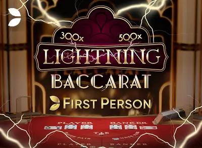 VABET First Person Lightning Baccarat