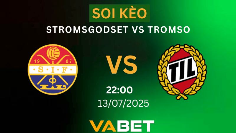 VABET Soi kèo Stromsgodset vs Tromso 04h30 ngày 13/07/2025 - VĐQG Na Uy